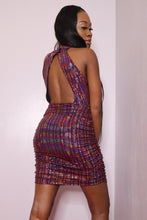 Load image into Gallery viewer, Sequin Open Back Dress
